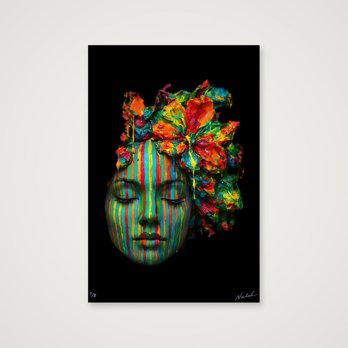 Emerging Face - Genesis Playground - Naïah — 40×60cm, 16×24" Print only