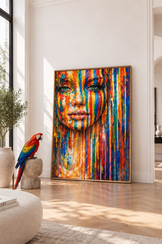 Chromatic Gaze — Limited Edition Fine Art Print by NAÏAH