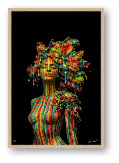 Emerging Body — framed