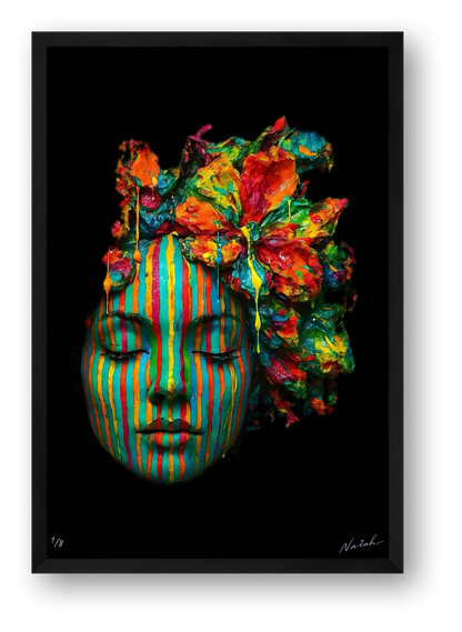 Emerging Face - Genesis Playground - Naïah — framed