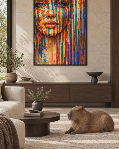 Chromatic Gaze — Limited Edition Fine Art Print by NAÏAH