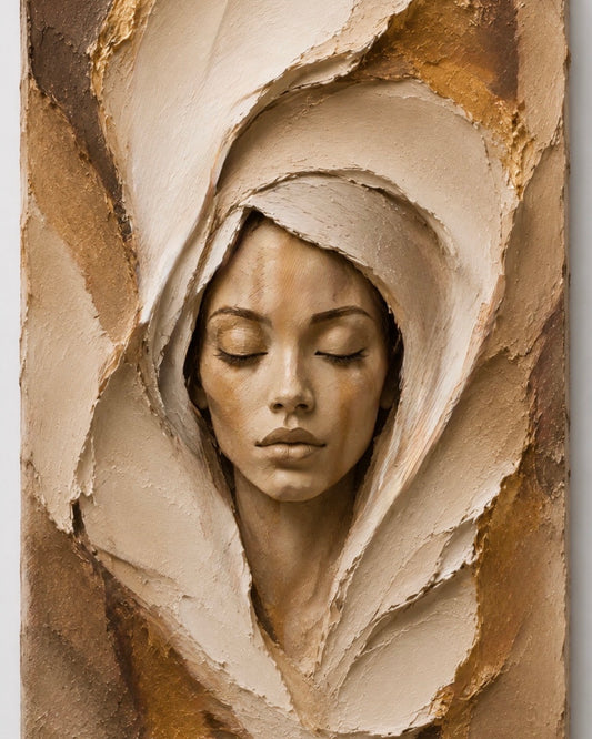 The Veil Between by Naïah, vertical fine art print master